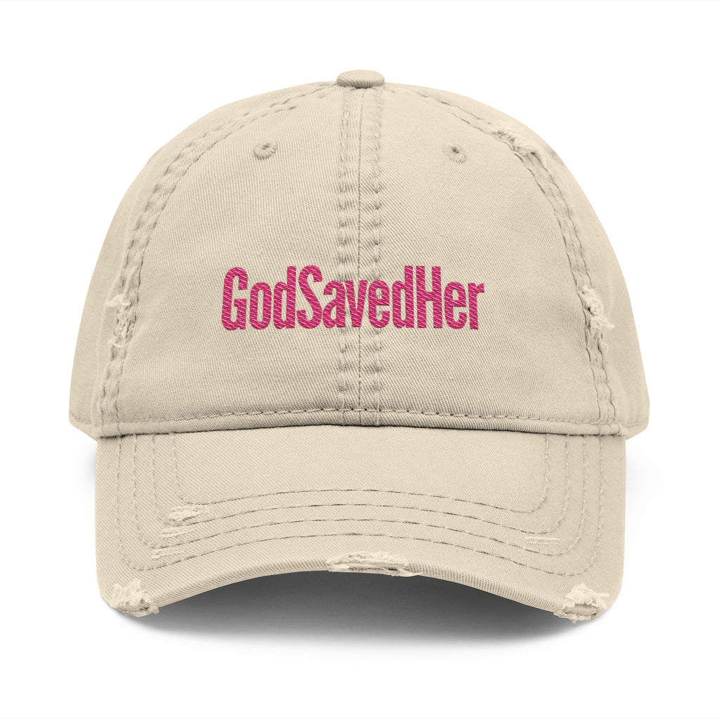 God Saved Her Christian Cap
