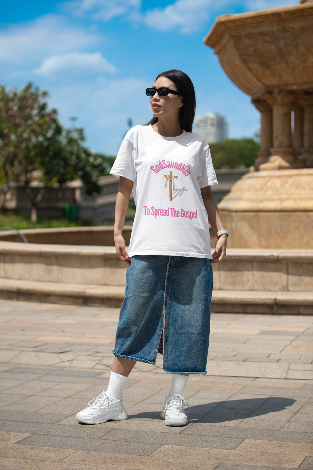 God Saved Her To Spread The Gospel T-Shirt