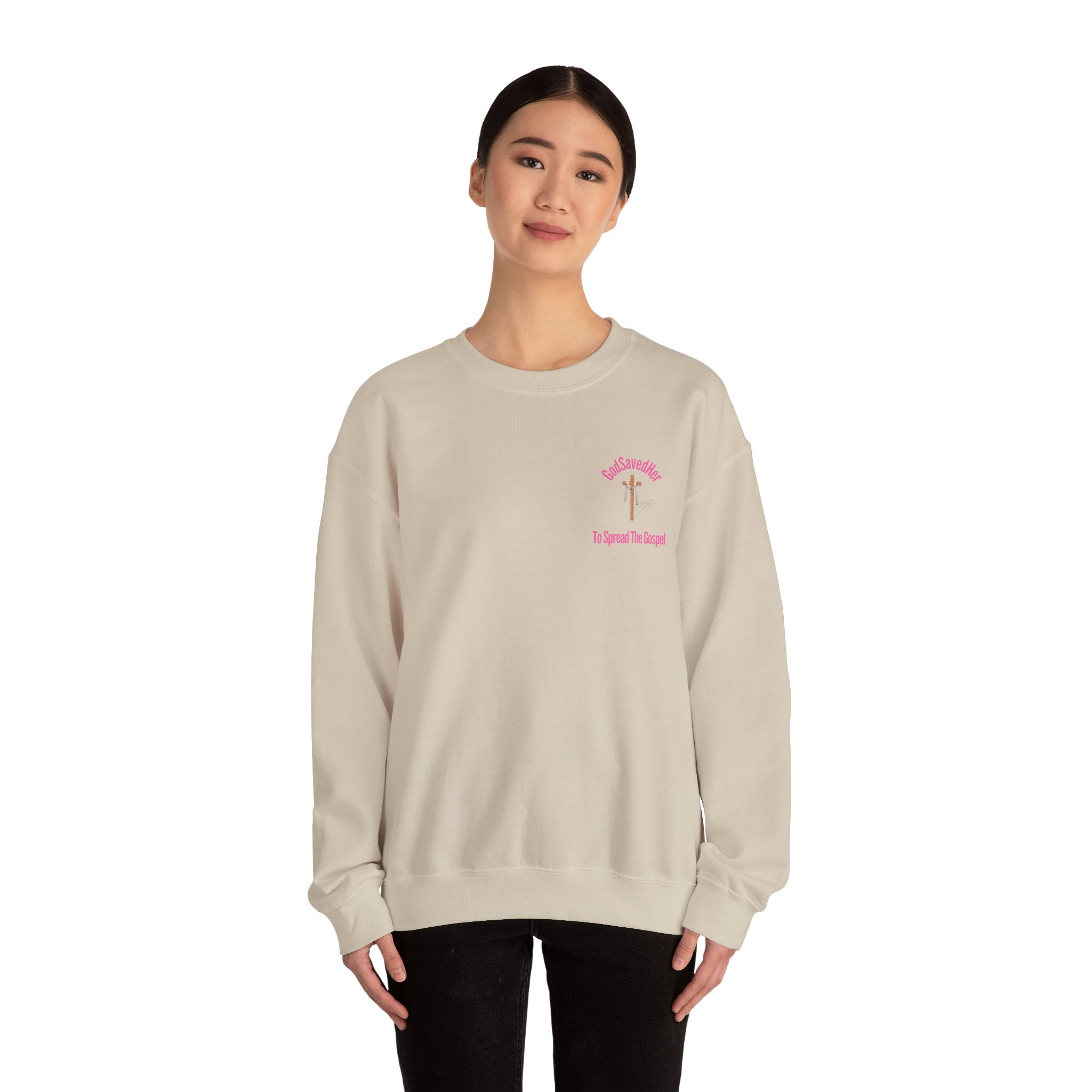 Romans 15:20-21 Crewneck Sweatshirt